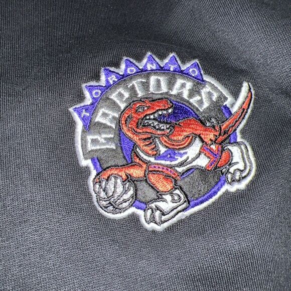Toronto Raptors Mitchell & Ness Men’s Fleece Sweatpants Size Medium - Picture 2 of 5
